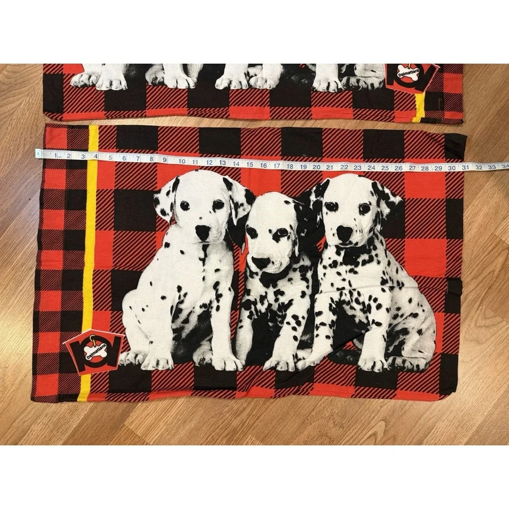 (2) Vintage 90s Disney 101 Dalmatians‎ Queen Size  Pillow Cases  31